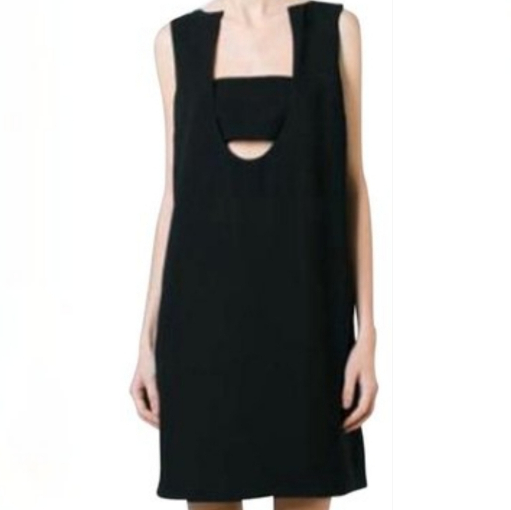 Opening Ceremony Sleeveless Bandeau Insert Dress Black 4
